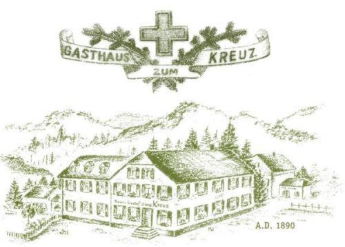 Gasthof Und Pension Zum Kreuz Lautenbach Exterior photo
